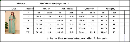 Women's Bronze Muslim Dubai Robe