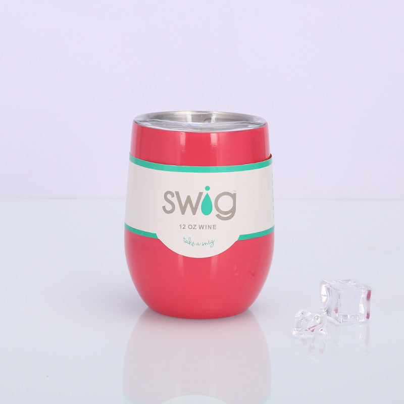 Swig Eggshell Cup 12oz Stainless Steel Mug