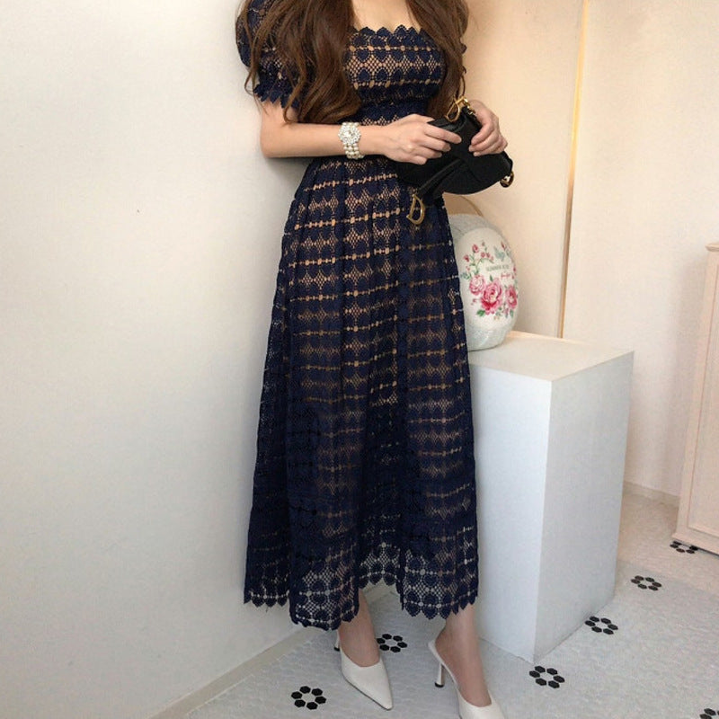 Ladies Fashion Personality Summer Lace Dress