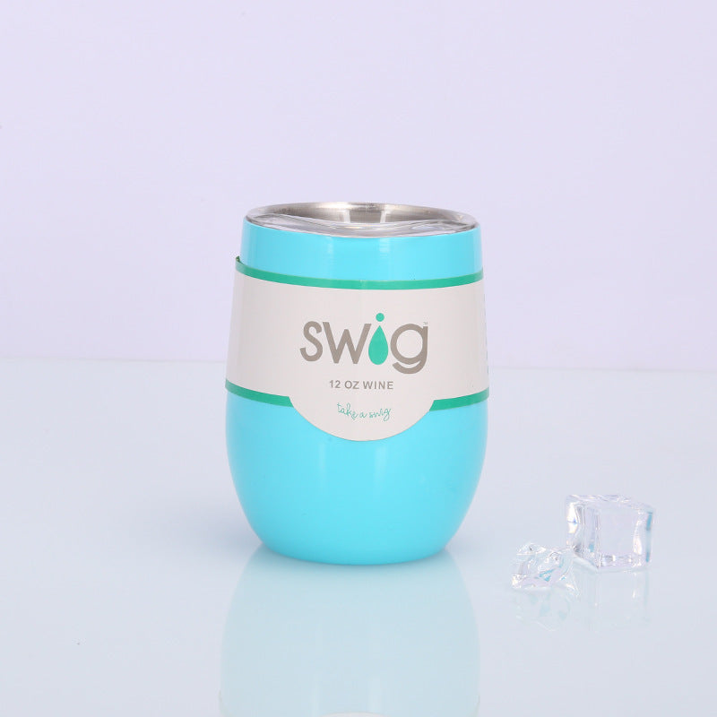 Swig Eggshell Cup 12oz Stainless Steel Mug