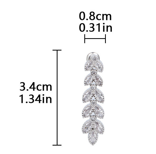 Zircon 4-piece Set Lucky Dinner Ceremony Wedding Accessories