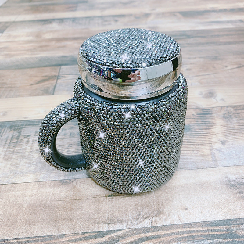 Coffee Mug Ceramic Drinking Mug Creative Personality Trend Office Simple Female With Lid Household Mug
