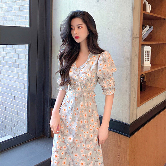 Summer Small Daisy Floral Dress