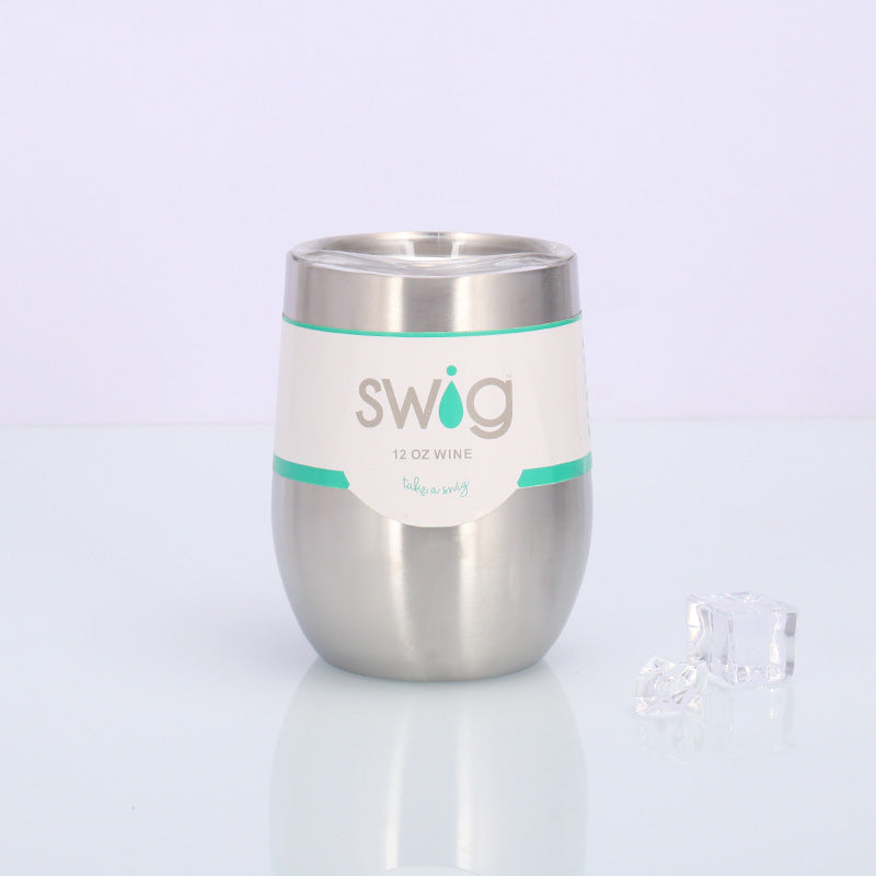 Swig Eggshell Cup 12oz Stainless Steel Mug