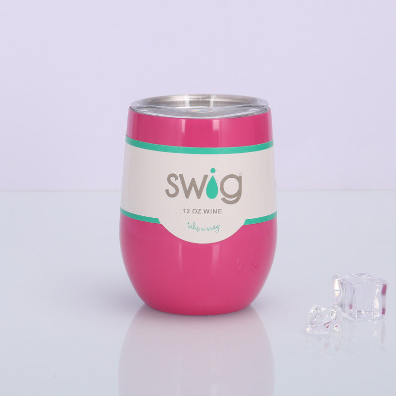 Swig Eggshell Cup 12oz Stainless Steel Mug