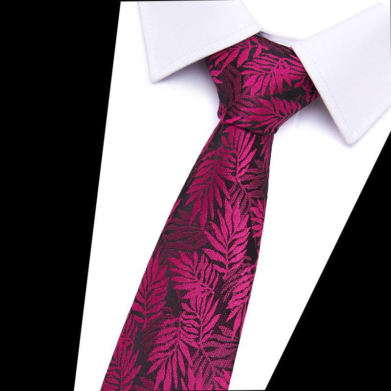 Men's Business Tie Wear Professional Suit Polyester Yarn