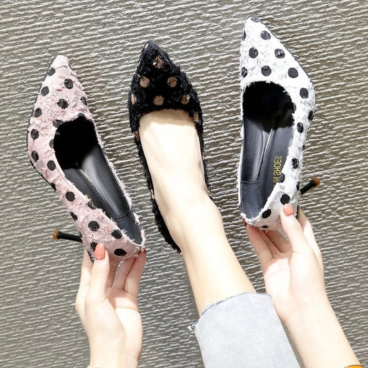 Fashion trend high heels women spring