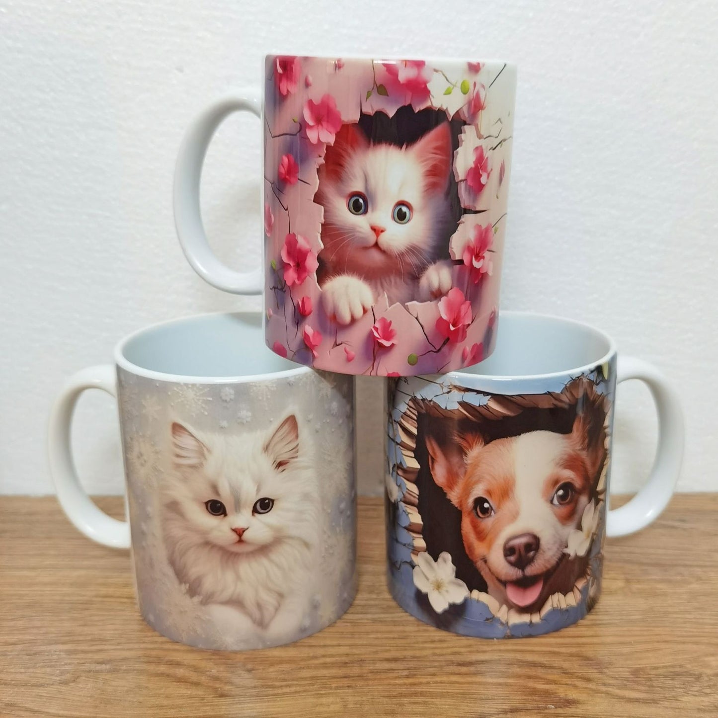 Cat Hollow Wall Ceramic Coffee Mug