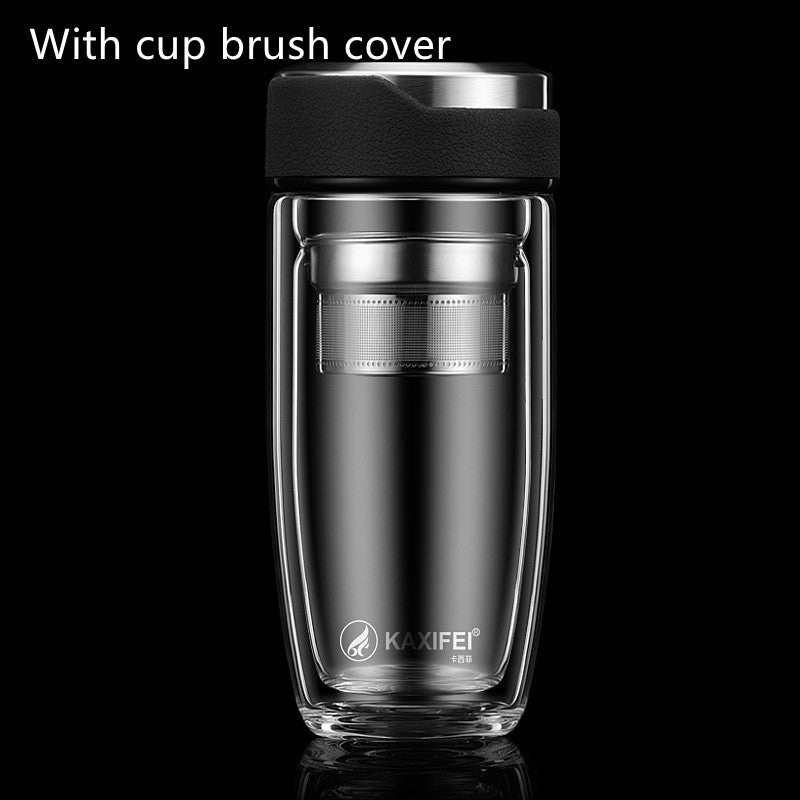 Double Glass Car Portable Cup