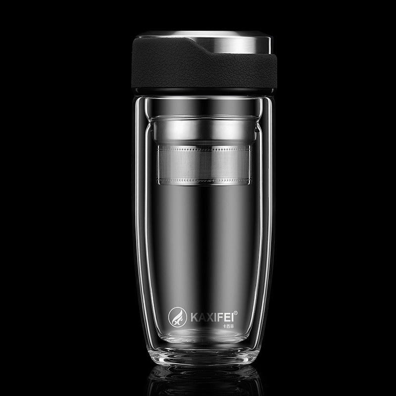 Double Glass Car Portable Cup