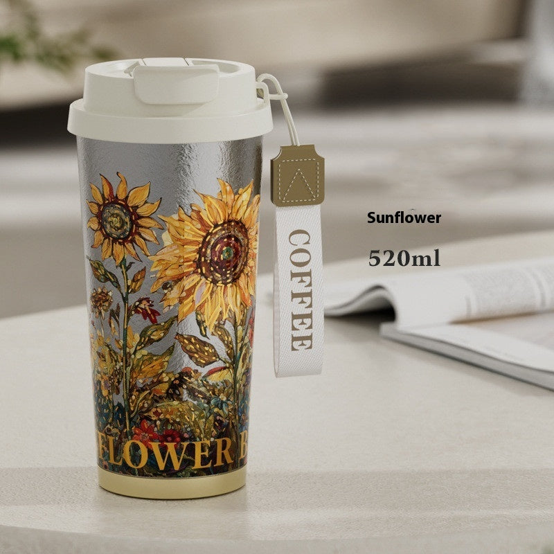 Pure Titanium Coffee Mug Car Decoration For Men