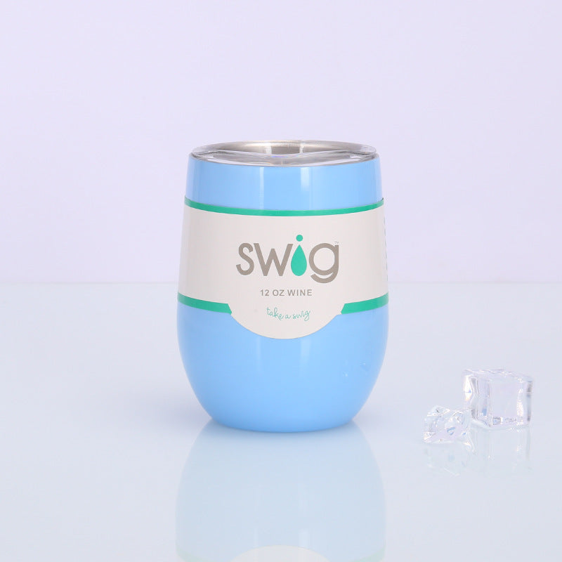 Swig Eggshell Cup 12oz Stainless Steel Mug
