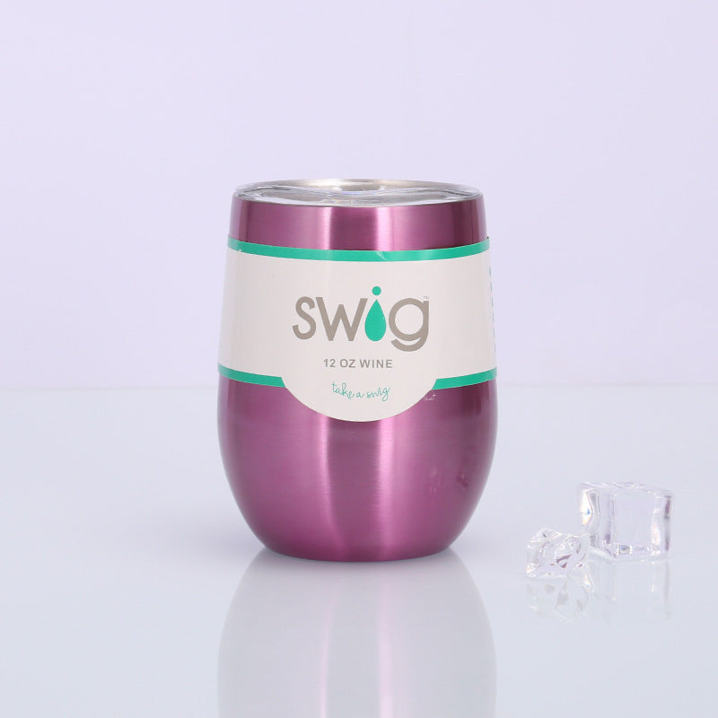 Swig Eggshell Cup 12oz Stainless Steel Mug