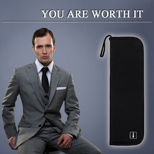 Tie Organizer Black Men's Travel Business