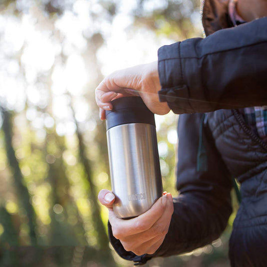 Modern And Simple Stainless Steel Enlarged Mug