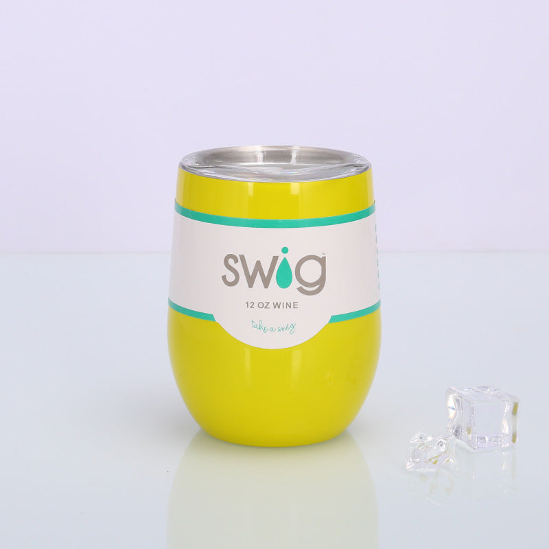Swig Eggshell Cup 12oz Stainless Steel Mug
