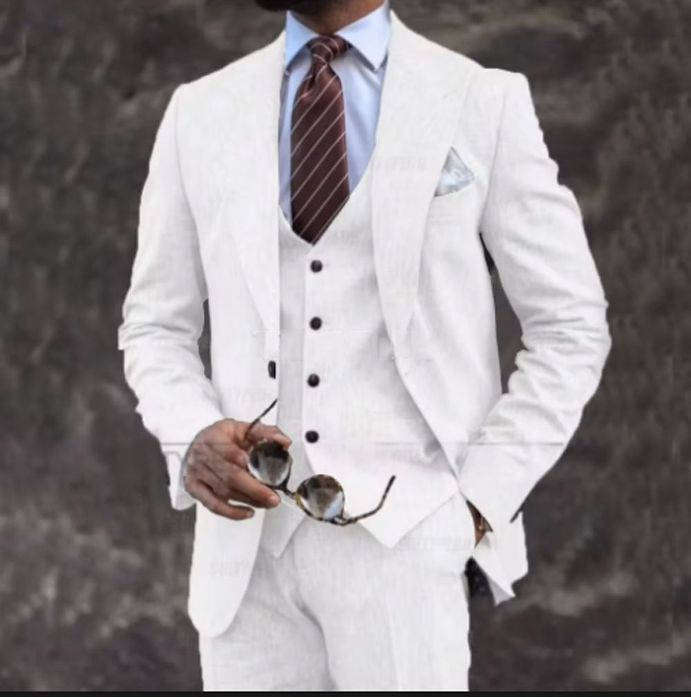 Business Casual Suit Three-piece Suit Men
