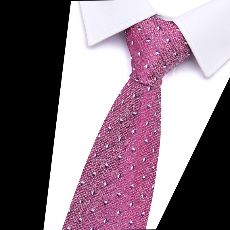 Men's Business Tie Wear Professional Suit Polyester Yarn
