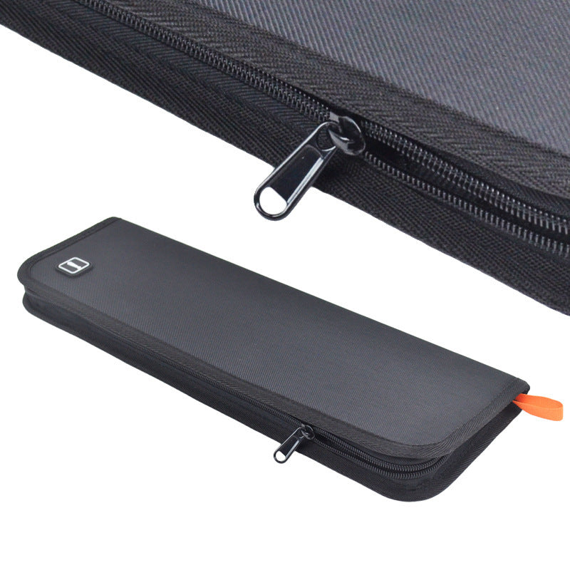 Tie Organizer Black Men's Travel Business