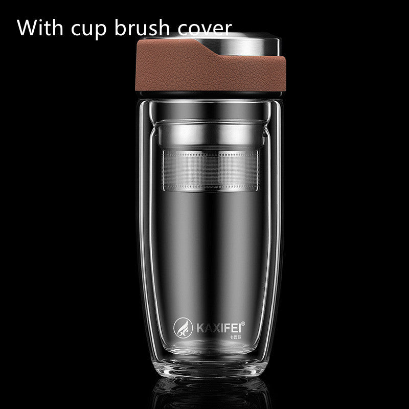 Double Glass Car Portable Cup