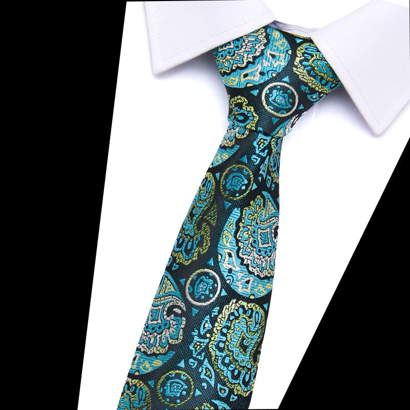 Men's Business Tie Wear Professional Suit Polyester Yarn