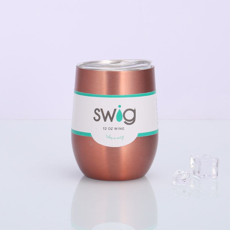Swig Eggshell Cup 12oz Stainless Steel Mug