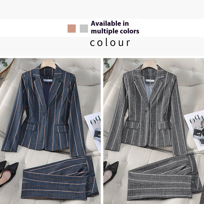 Women's Spring And Autumn Small Retro Elegant High-grade Casual Fashionable Suit
