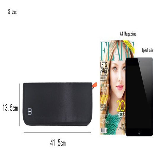 Tie Organizer Black Men's Travel Business