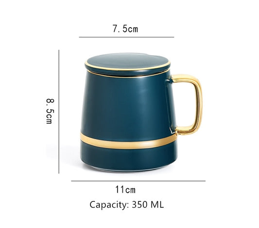 Nordic Luxury Ceramic Coffee Cup