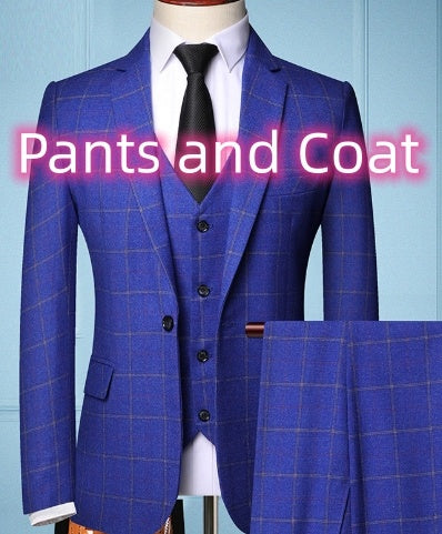 Three-piece suit for men