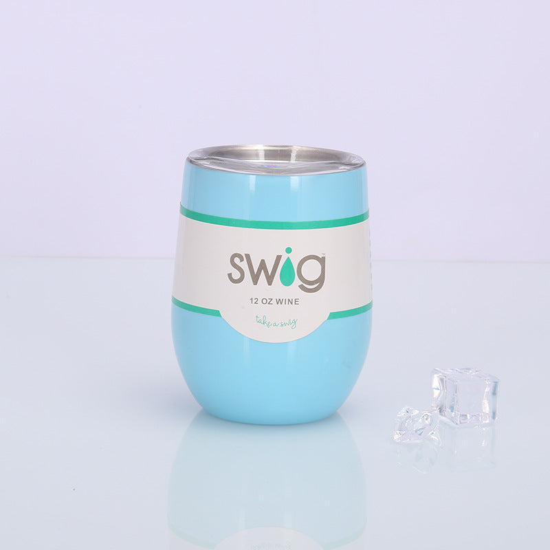 Swig Eggshell Cup 12oz Stainless Steel Mug