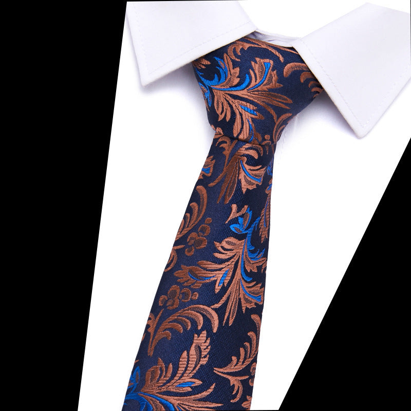 Men's Business Tie Wear Professional Suit Polyester Yarn