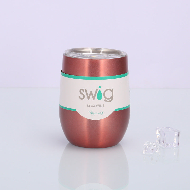 Swig Eggshell Cup 12oz Stainless Steel Mug