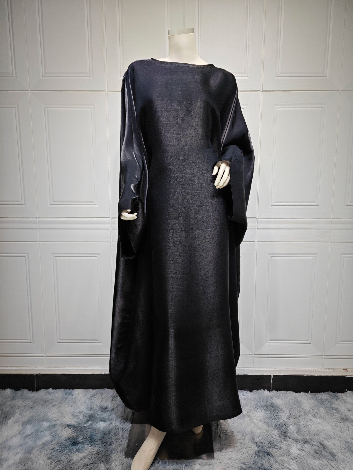 Summer Middle East Fashion Fil-Lumiere Satin Waist Dress