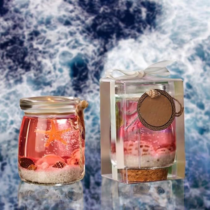 Ocean Theme Aromatherapy Candle