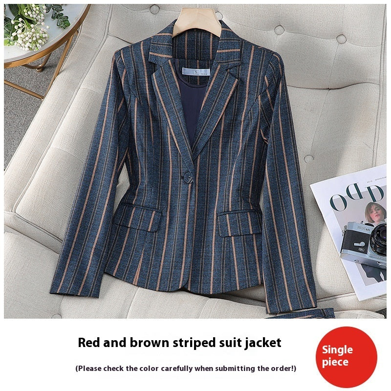 Women's Spring And Autumn Small Retro Elegant High-grade Casual Fashionable Suit