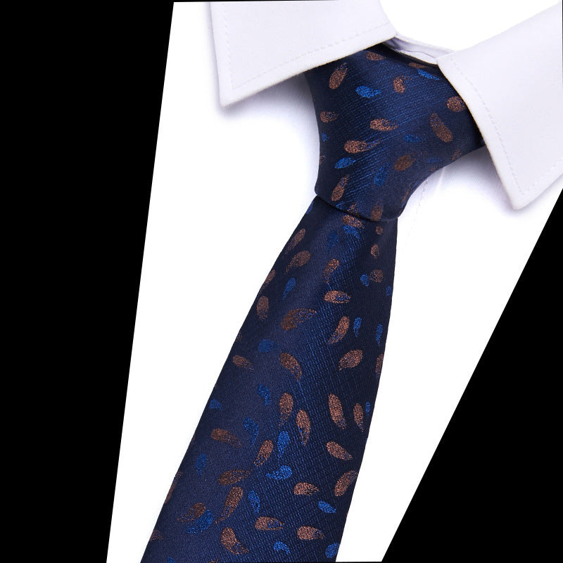 Men's Business Tie Wear Professional Suit Polyester Yarn