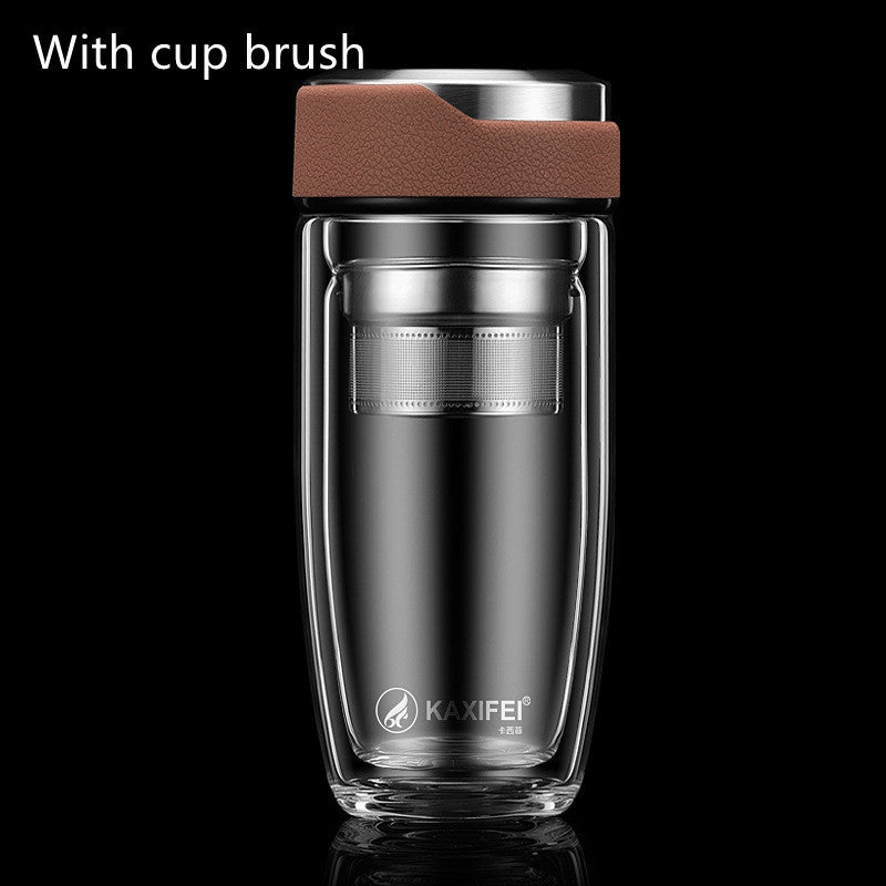 Double Glass Car Portable Cup