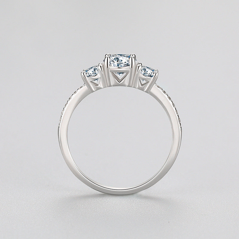 925 Sterling Silver Light Luxury Ring