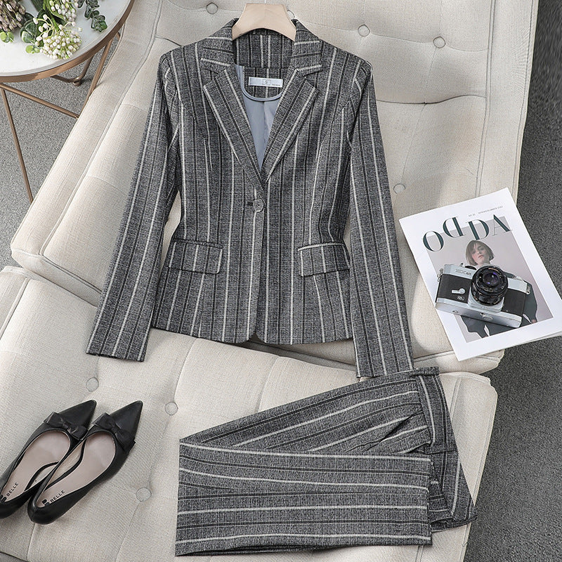 Women's Spring And Autumn Small Retro Elegant High-grade Casual Fashionable Suit