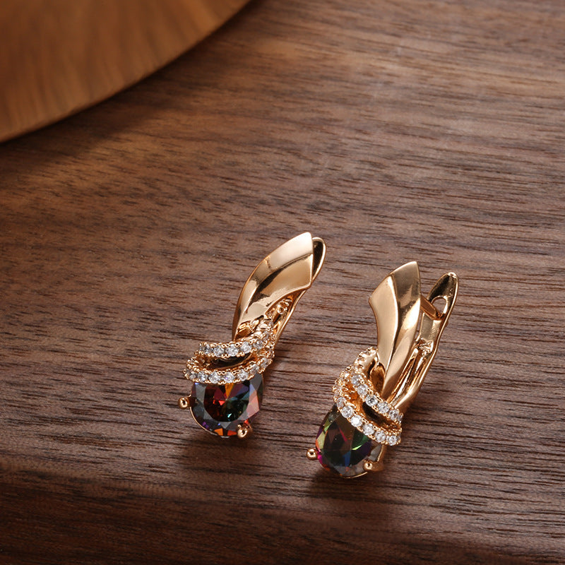 Fashion Personalized Zircon Earrings For Women