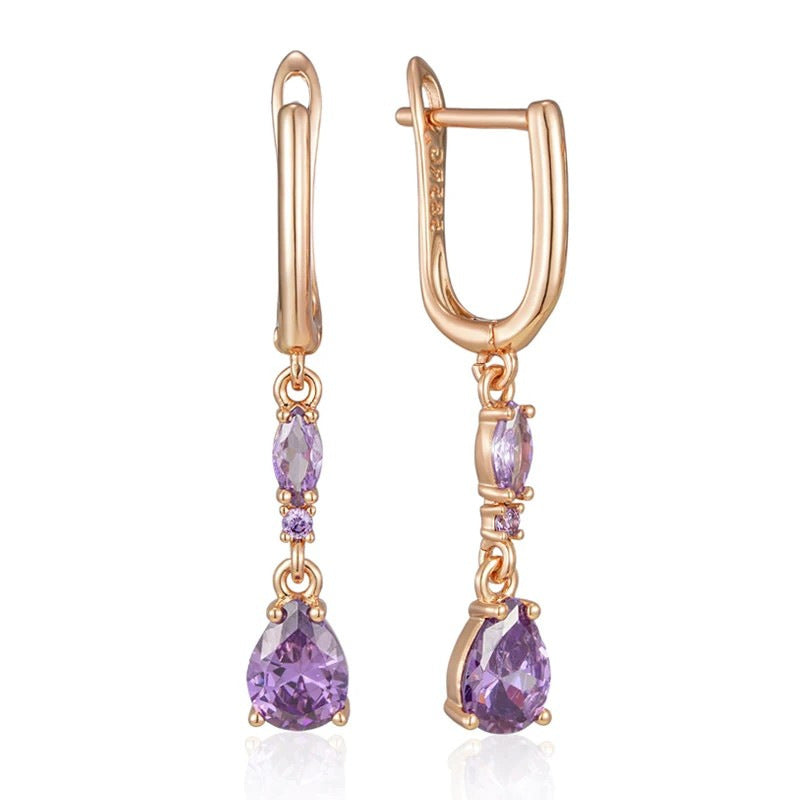 Fashion Personalized Zircon Earrings For Women