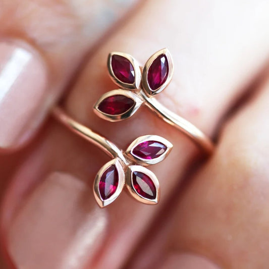 Retro Simple And Exaggerated Unique Women Ring