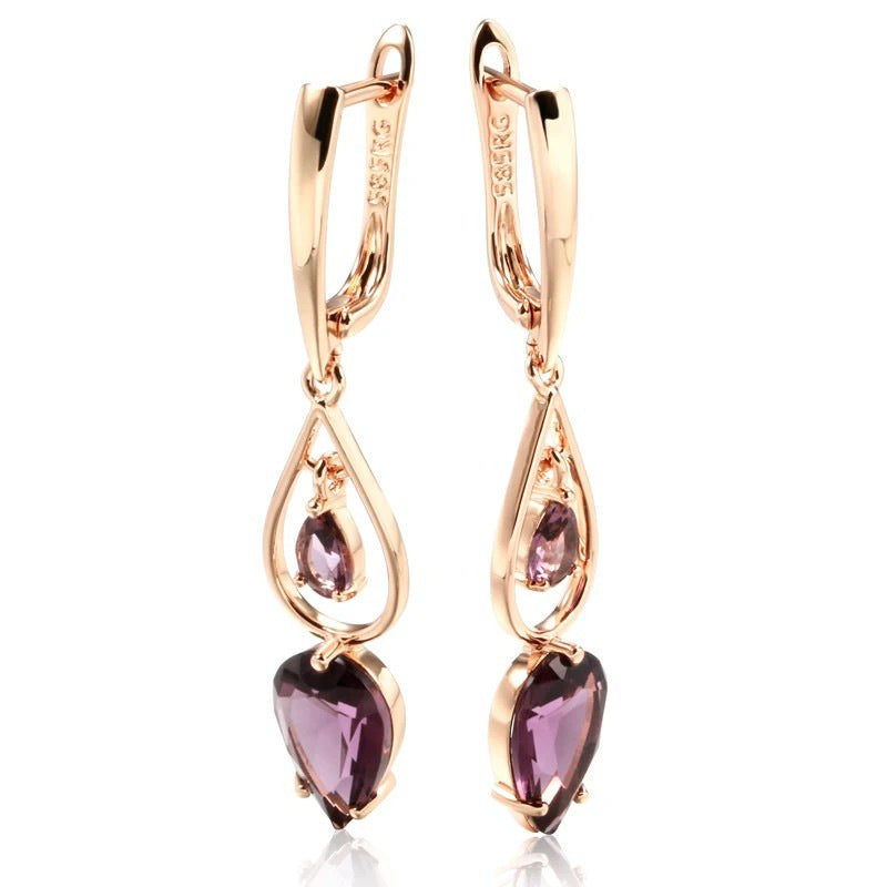 Fashion Personalized Zircon Earrings For Women