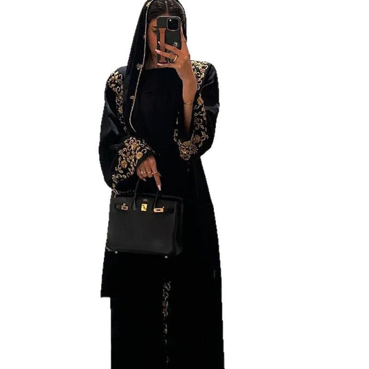 Muslim Women's Wear Long Sleeve Dress
