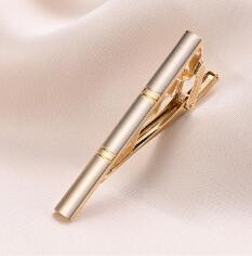 Men's Business Tie Clip Suit Enamel Gold Plated Silver