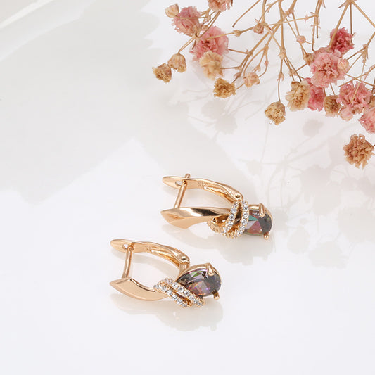 Fashion Personalized Zircon Earrings For Women