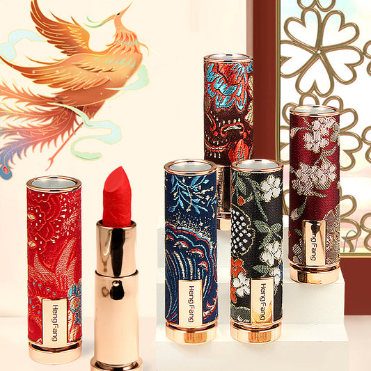 Carved Lipstick Set Matte Moisturizing Lipstick