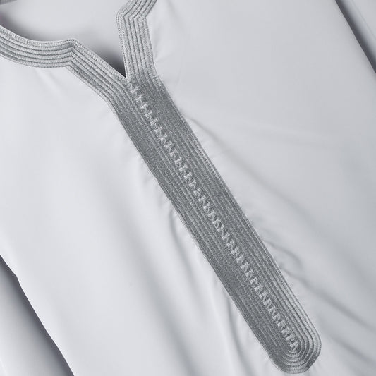 Fashion Nation Embroidery Robe For Men