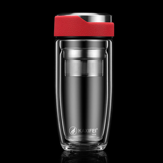 Double Glass Car Portable Cup